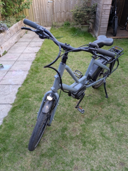 Tern Quick Haul D8 Active Plus 20 Bike Gloss Blue Grey 2nd hand - Image 7