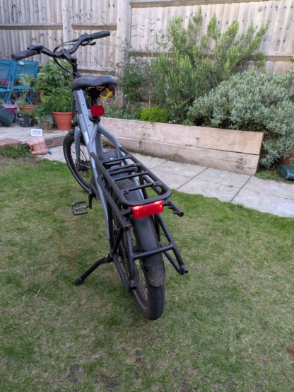 Tern Quick Haul D8 Active Plus 20 Bike Gloss Blue Grey 2nd hand - Image 8